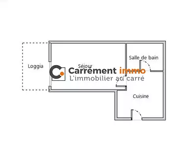 Appartement, 24,2 m²
