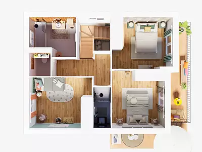 Maison, 97,4 m²
