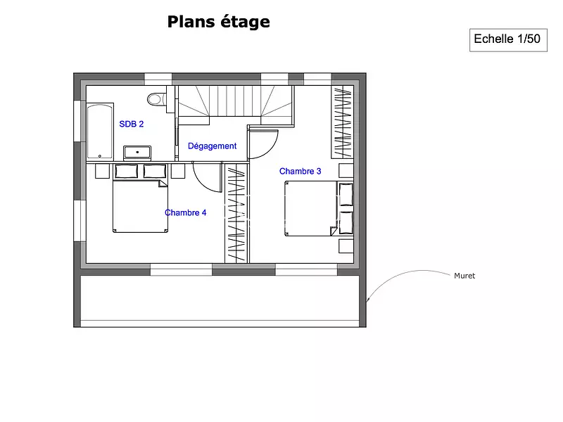 Terrain, 1 050 m²