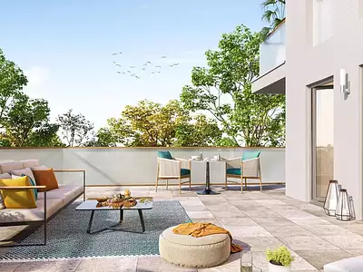 Appartement, 61,5 m²