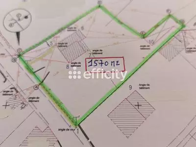 Terrain, 1 570 m²