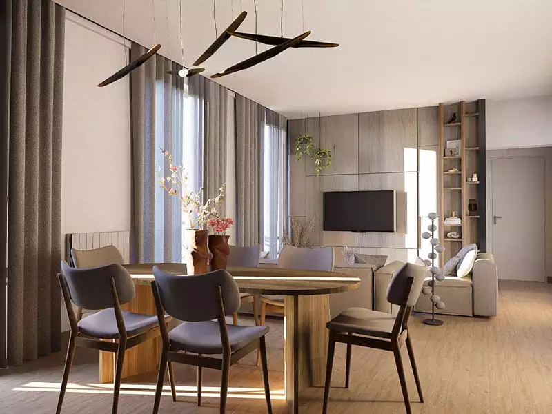 Appartement, 63 m²