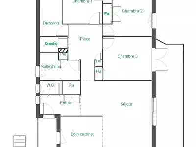 Appartement, 98 m²