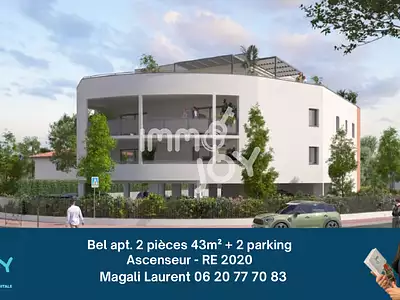 Appartement, 42,63 m²