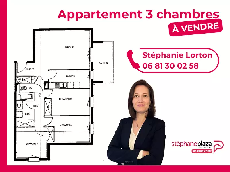 Appartement, 74 m²