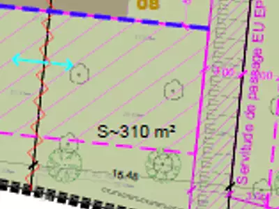 Terrain, 310 m²