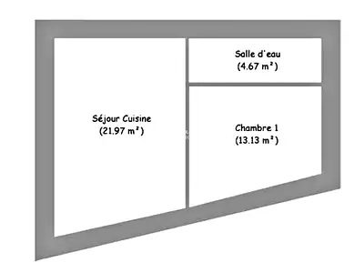 Appartement, 40 m²