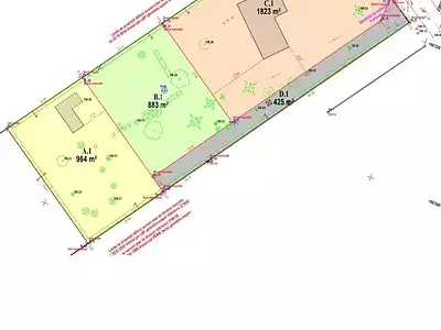 Terrain, 964 m²