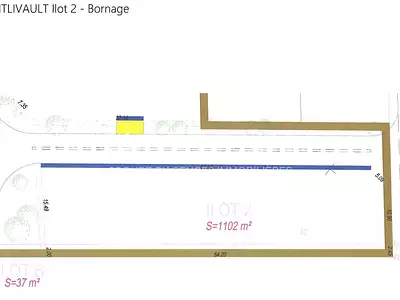 Terrain, 1 102 m²