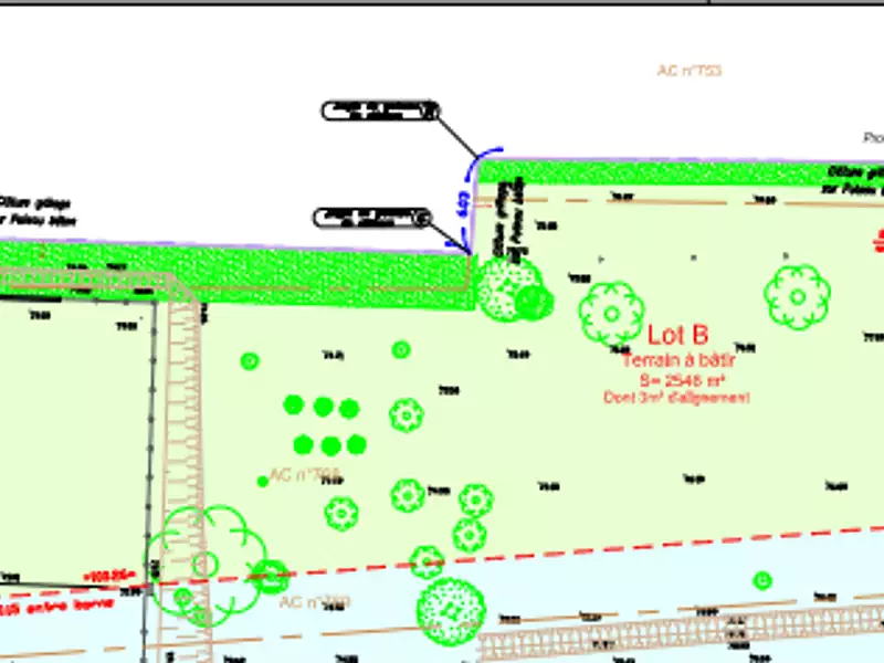 Terrain, 2 546 m²