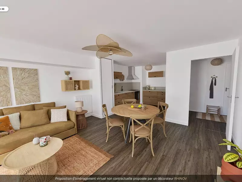 Appartement, 44,65 m²