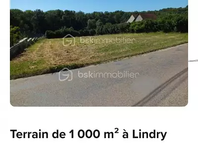 Terrain, 1 000 m²