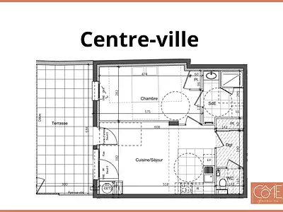 Appartement, 48,94 m²