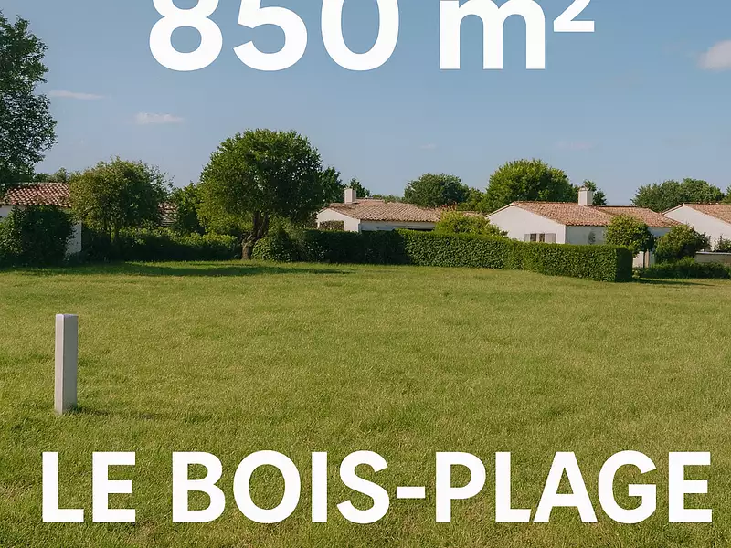 Terrain, 850 m²
