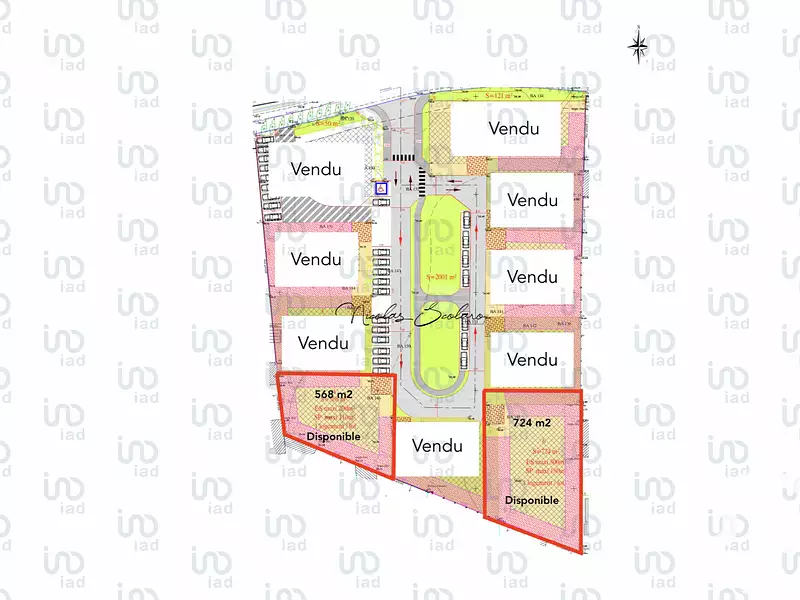 Terrain, 724 m²