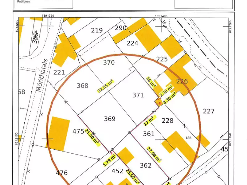 Terrain, 898 m²