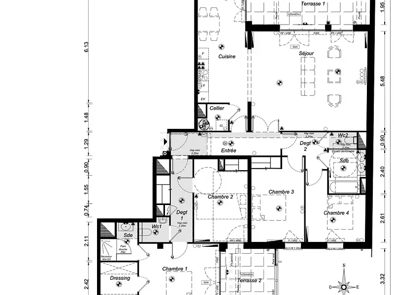 Appartement, 143 m²