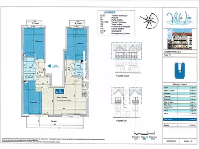 Appartement, 85,8 m²