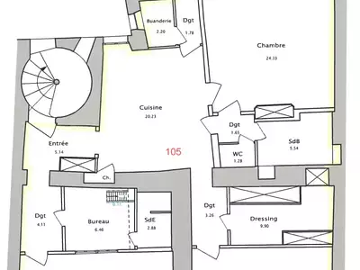 Appartement, 153 m²