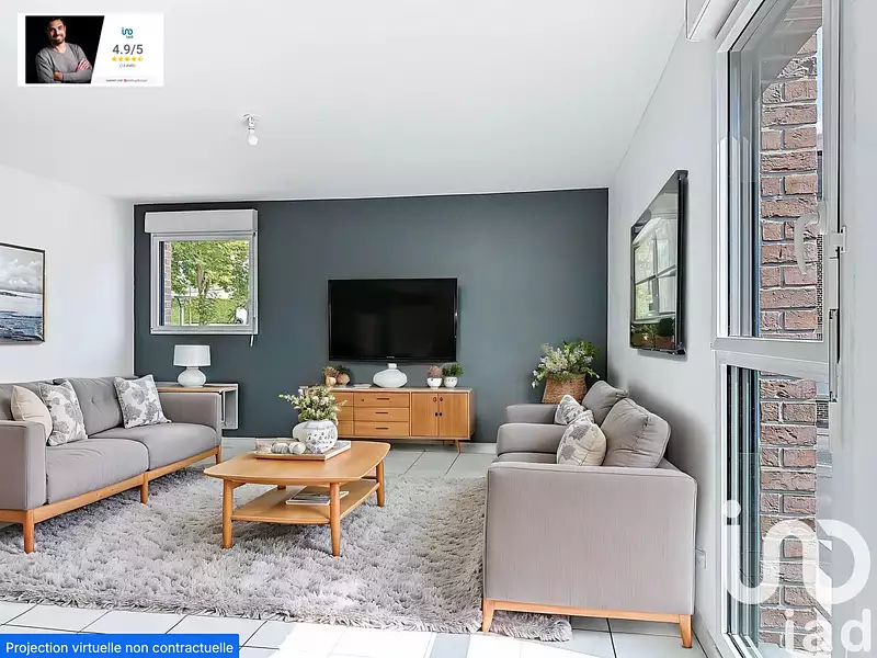 Appartement, 47 m²