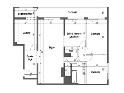 Appartement, 100 m²