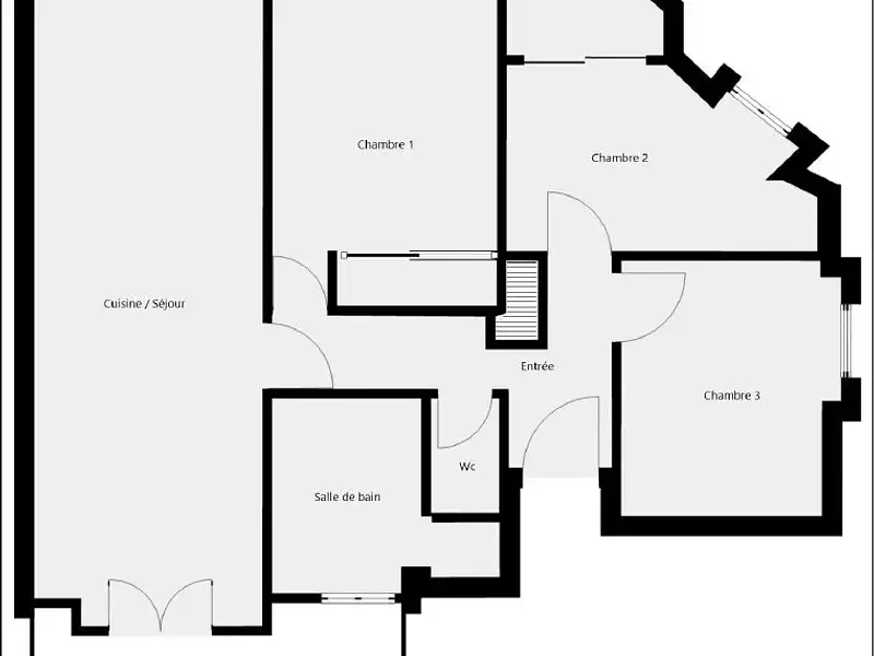 Appartement, 64,04 m²