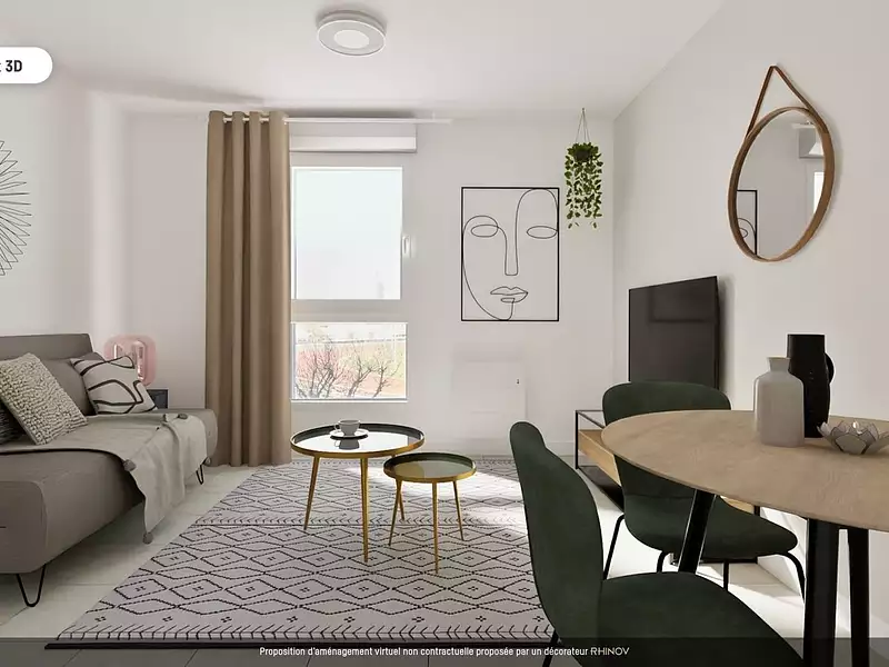 Appartement, 22,91 m²