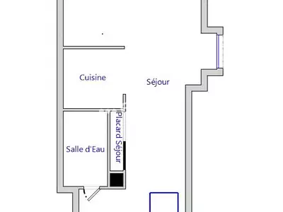 Appartement, 30 m²