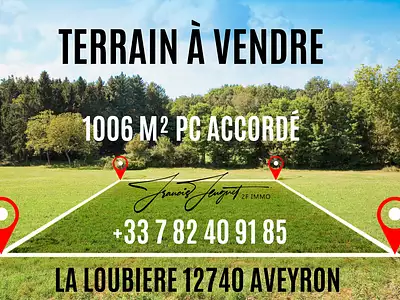 Terrain, 1 006 m²