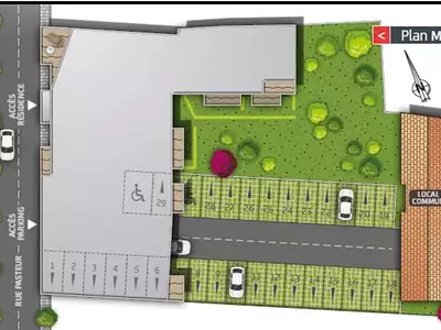 Appartement, 43,78 m²