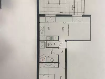 Appartement, 47,2 m²