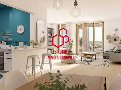 Appartement, 43,7 m²