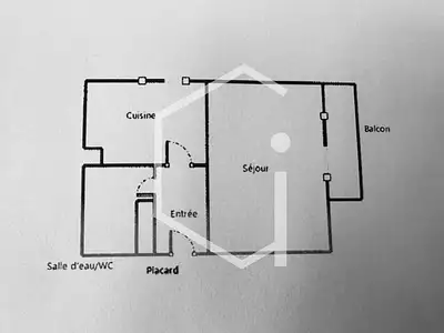 Appartement, 32,74 m²