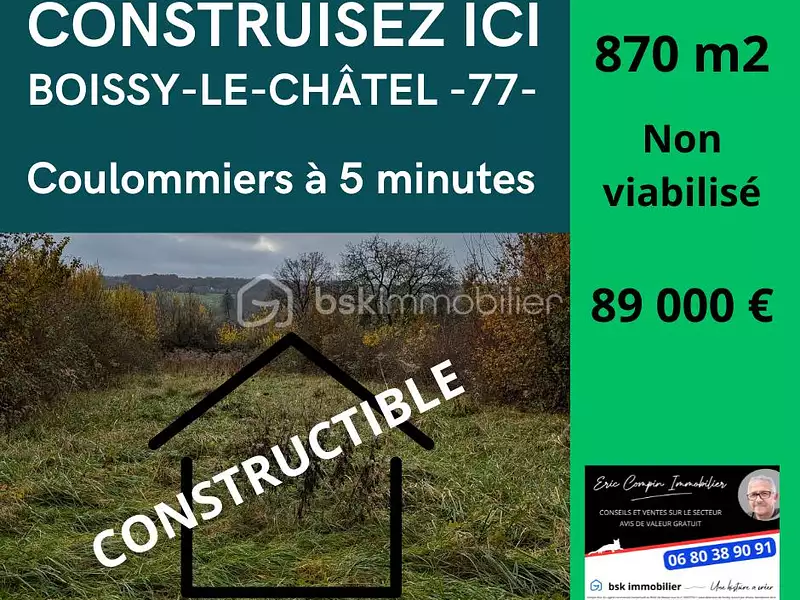 Terrain, 870 m²