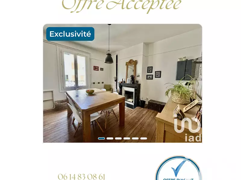 Appartement, 52 m²