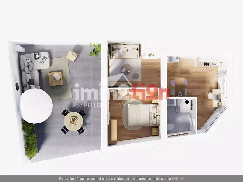Appartement, 34 m²