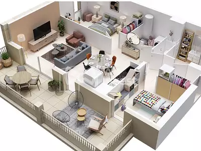 Appartement, 49,05 m²