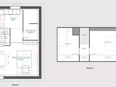 Appartement, 38,7 m²