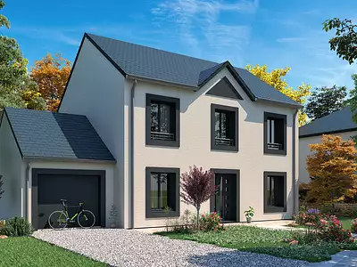 Maison neuve, 123,87 m²