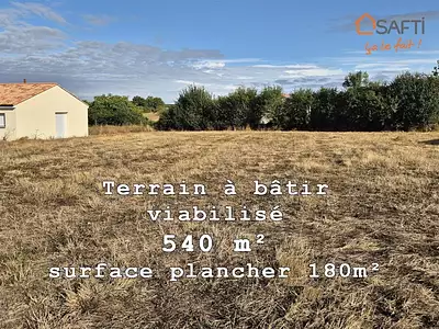 Terrain, 540 m²