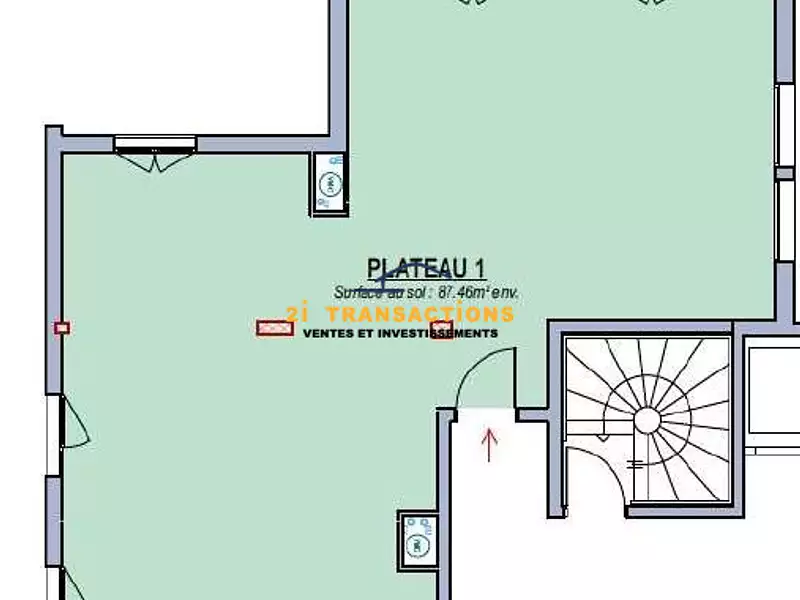 Appartement, 87,46 m²