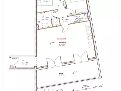 Appartement, 64,16 m²