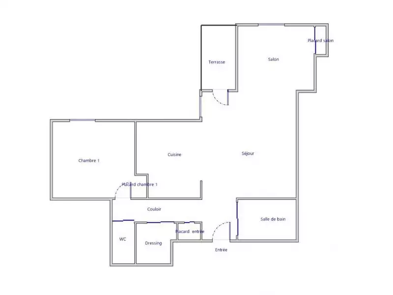 Appartement, 65 m²