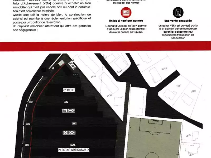 Parking, 30 m²