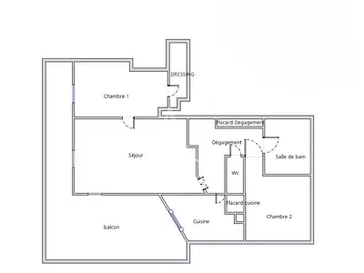 Appartement, 72,22 m²