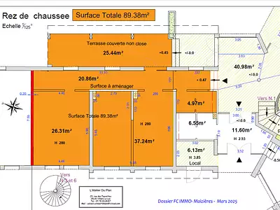 Appartement, 89,38 m²