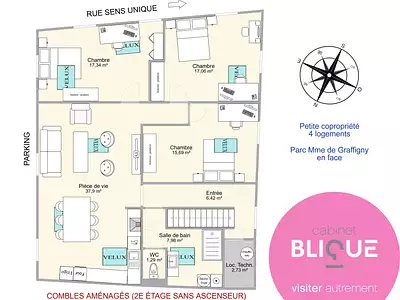 Appartement, 111 m²