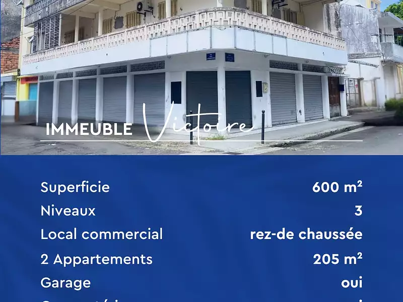 Immeuble, 600 m²