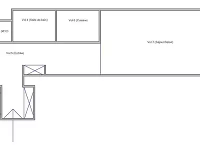 Appartement, 54 m²