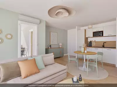 Appartement, 44,44 m²